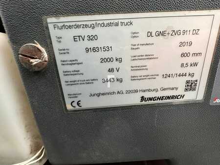 Retraky 2019  Jungheinrich ETV 320 Baujahr 2019 Kühlhaus Ausführung (9)