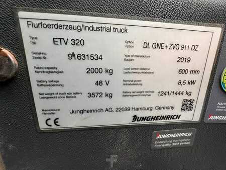 Retraky 2019  Jungheinrich ETV 320 Baujahr 2019 Kühlhaus Ausführung (7)