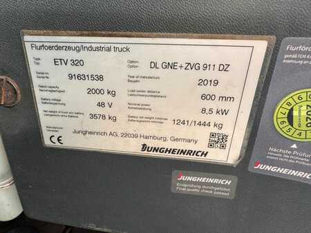 Retraky 2019  Jungheinrich ETV 320 Baujahr 2019 Kühlhaus Ausführung (5)