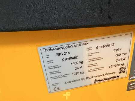 Pallet Stackers 2019  Jungheinrich ESC 214 Baujahr 2019/ HH 3,6M/ Stunden 8264 TRIPLEX (5)