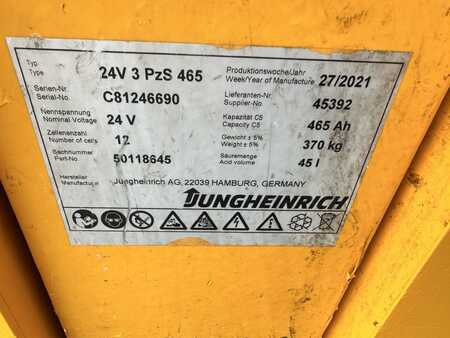Ruční vysokozdvižný vozík 2021  Jungheinrich ESC 316 Baujahr 2021/ HH 5,25M/ Stunden 6434 (8)