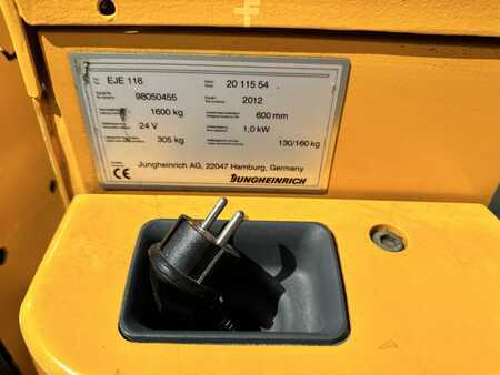 Låglyftare El 2015  Jungheinrich EJE 116 Baujahr 2015/ Gesamtgewicht 465kg ! (6)