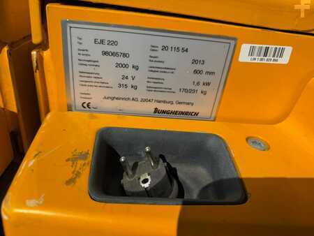 El-pallevogn 2013  Jungheinrich EJE 220 5x  Vorhanden Akku 2022 Int. Ladegerät (6)