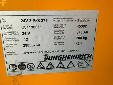 Plocktruckar horizontal 2016  Jungheinrich ERE 225 Baujahr 2016 Akku 2020 Gabellänge 2400 (6)