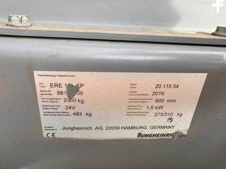 Elektromos emelőkocsik 2016  Jungheinrich ERE 120 Baujahr 2016/ Akku 2016/ Top Zustand (3)