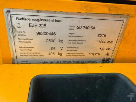 Lavansiirtovaunu 2018  Jungheinrich EJE 225 Baujahr 2018/ Stunden 1378 Akku 2023 (5)