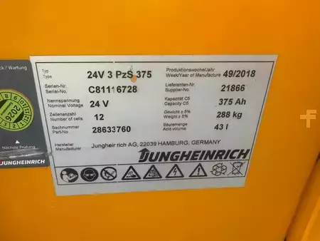 Recogepedido horizontal 2018  Jungheinrich ERE 225 Baujahr 2018 Akku 2018 Stinden 1745 (7)