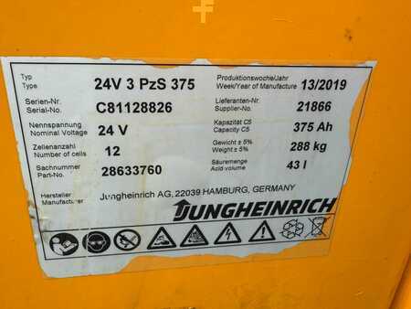 Nízkozdvižný vozík 2019  Jungheinrich ERE 125 Baujahr 2019 Akku 2019 Gabellänge 1150 (7)