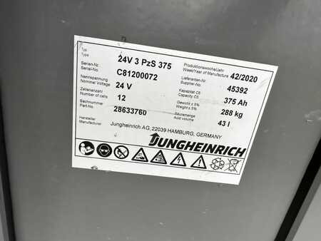 Ruční vysokozdvižný vozík 2020  Jungheinrich ERD 120 Baujahr 2020 HH 1,5M / Stunden 2295/Top Zustand (10)