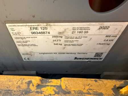 Nízkozdvižný vozík 2022  Jungheinrich ERE 125 Baujahr 2022 Akku 2022 Gabellänge 1600 (5)