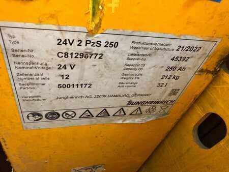 Nízkozdvižný vozík 2022  Jungheinrich ERE 125 Baujahr 2022 Akku 2022 Gabellänge 1600 (6)