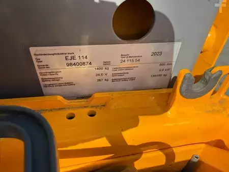 Electric Pallet Trucks 2023  Jungheinrich EJE 114 Baujahr 2023/ Nur 506 Stunden  / TOP ZUSTAND / Doppelstock (7)