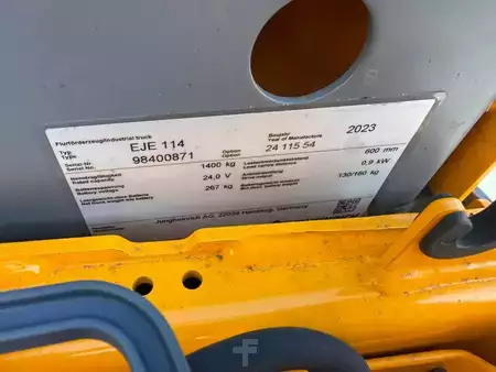 Lavansiirtovaunu 2023  Jungheinrich EJE 114 Baujahr 2023/ Nur 288 Stunden 3x vorhanden (8)