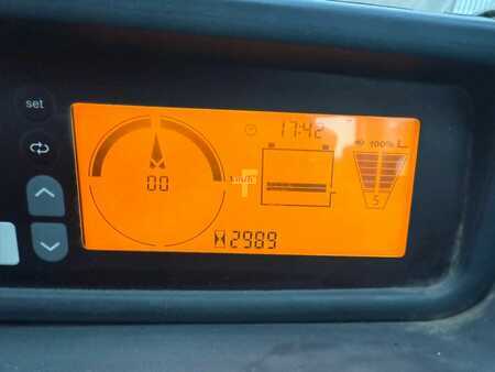 Elektro 3 Rad 2010  Jungheinrich EFG 216k Baujahr 2010/ Stunden 2989/ Vollkabine (6)