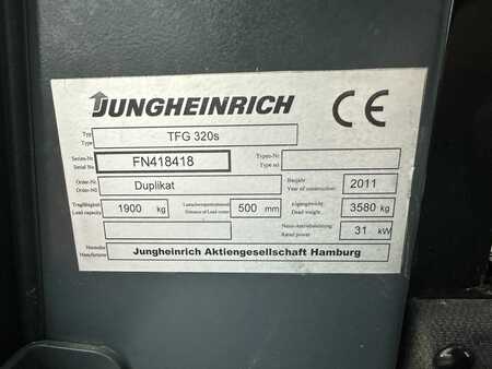 Chariot élévateur gaz 2011  Jungheinrich TFG 320s Baujahr 2011 / Stunden 3277/ HH 6500 (7) 