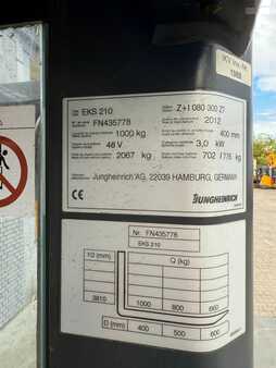 Plocktruckar vertikal 2012  Jungheinrich EKS 210 Baujahr 2012 / HH 3810 / Stunden 82 (5)