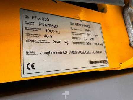 Elektro 4 Rad 2014  Jungheinrich EFG 320 Baujahr 2014/  HH 4640/Akku 2021 (10)