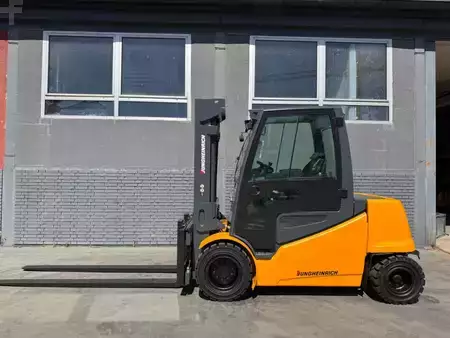 Electric - 4 wheels 2014  Jungheinrich EFG S 50 Baujahr 2014 Stunden 6515 Akku 2023 (2)