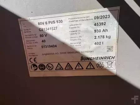 Electric - 4 wheels 2014  Jungheinrich EFG S 50 Baujahr 2014 Stunden 6515 Akku 2023 (7)