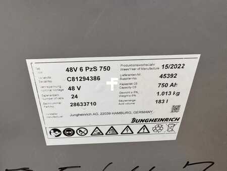 El truck - 3 hjulet 2016  Jungheinrich EFG 220 Baujahr 2016 / Akku 2022 HH 4640 (7)