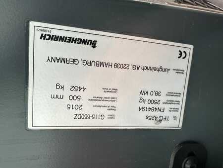 Gas gaffeltruck 2015  Jungheinrich TFG 425s Baujahr 2015 / Triplex /Kabine / StvZo / (7)