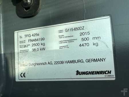 Gas gaffeltruck 2015  Jungheinrich TFG 425s Baujahr 2015 / Triplex /Kabine / StvZo / (6)
