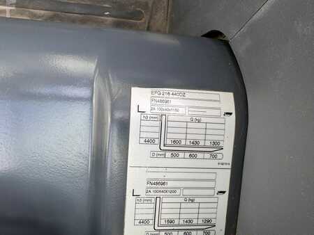 Elektro 3 Rad 2015  Jungheinrich EFG 216 Baujahr 2015 / Stunden 4521 HH 4,4M (8)