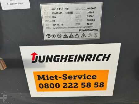 Elektro 3 Rad 2015  Jungheinrich EFG 216 Baujahr 2015 / Stunden 4521 HH 4,4M (9)