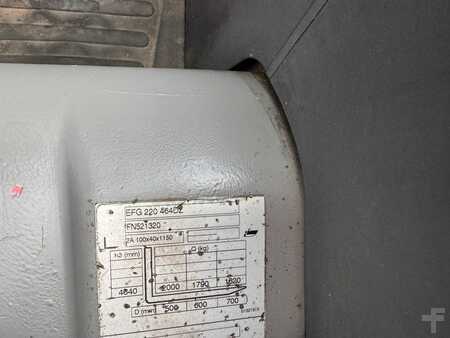 El truck - 3 hjulet 2016  Jungheinrich EFG 220 Baujahr 2016 / Akku 2022 HH 4640 (10)