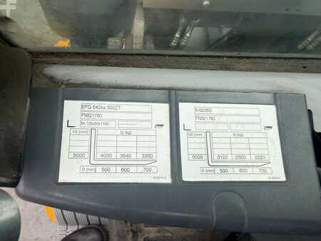 Elektro 4 Rad 2016  Jungheinrich EFG 540ks Baujahr 2016/Kabine /Akku 2015 /3-4Ventil (6)