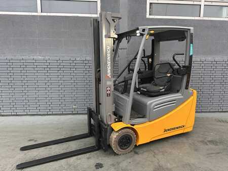 Elektro 3 Rad 2016 Jungheinrich EFG 216 Baujahr 2016 / Stunden 17353 HH 4,8M/ Triplex (1)
