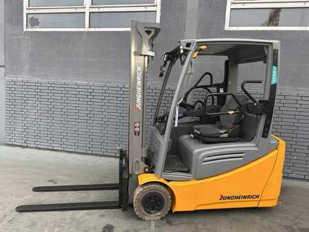 Elektro 3 Rad 2016 Jungheinrich EFG 216 Baujahr 2016 / Stunden 17353 HH 4,8M/ Triplex (2)