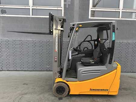 Elektro 3 Rad 2016 Jungheinrich EFG 216 Baujahr 2016 / Stunden 17353 HH 4,8M/ Triplex (4)