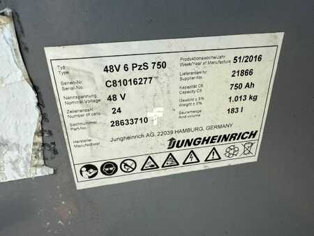 Carrelli elettrici 4 ruote 2019  Jungheinrich EFG 318 Baujahr 2017 Stunden 11201 HH 3300 (7)