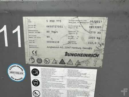 Elettrico 4 ruote 2017  Jungheinrich EFG 430 Baujahr 2017 Stunden 13982 Kabine / Heizung (6)