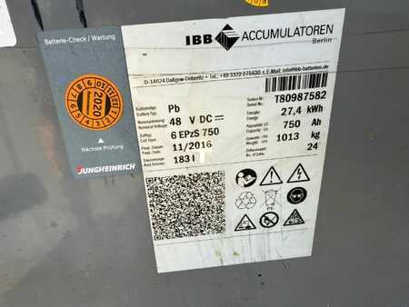 Elektro 3 Rad 2017  Jungheinrich EFG 220 Baujahr 2017 / HH 5000 Tragkraft 2000 Kg (10)
