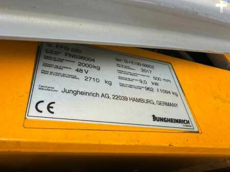Elektro 3 Rad 2017  Jungheinrich EFG 220 Baujahr 2017 / HH 5000 Tragkraft 2000 Kg (8)