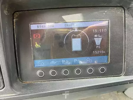 Elektro 3 Rad 2017  Jungheinrich EFG 220 Baujahr 2017 / Stunden 15216 Akku 2021 (6)