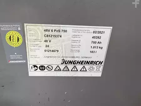 Elektro 3 Rad 2017  Jungheinrich EFG 220 Baujahr 2017 / Stunden 15216 Akku 2021 (9)