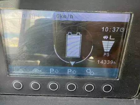Elektro 3 Rad 2017  Jungheinrich EFG 220 Baujahr 2017 / Stunden 14339 Akku 2018 (7)