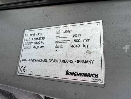 Jungheinrich DFG 435s Baujahr 2017 / Stunden 10942 Schubgabel