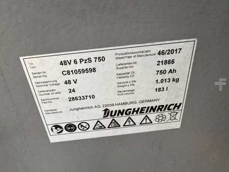 Elektro 3 Rad 2017  Jungheinrich EFG 220 Baujahr 2017 /Triplex /Std.5108 /Akku 2017 (7)