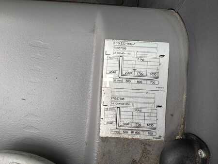 Elektro 3 Rad 2017  Jungheinrich EFG 220 Baujahr 2017 /Triplex /Std.5108 /Akku 2017 (9)