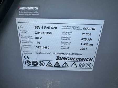 Elektro čtyřkolový VZV 2018  Jungheinrich EFG 425 Baujahr 2018 Stunden 16018 Akki 2018 (10)
