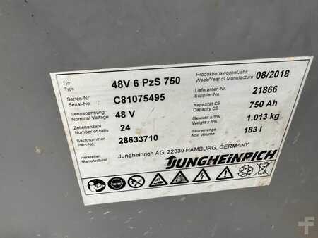 Elektrisk- 3 hjul 2018  Jungheinrich EFG 220 Baujahr 2018/ Kabine/Triplex/ ZVG (7)