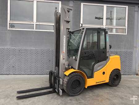 Dieselový VZV 2018  Jungheinrich DFG 550s Baujahr 2018 / Stunden 12501/ HH 4,5M/ Heizung/Kabine (1)