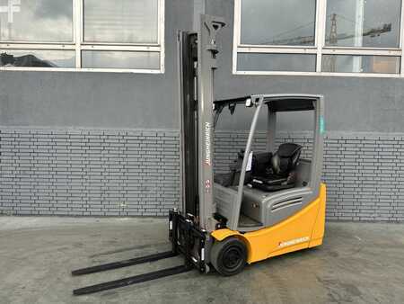 Elektro 3 Rad 2018 Jungheinrich EFG 216k Baujahr 2018/ Stunden 12163 / Akku 2018/ Duplex (1)