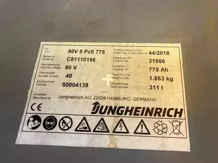 Elektryczne 4-kołowe 2018  Jungheinrich EFG S 30s  Baujahr 2018/ Stunden 3813 HH 6500 (8)