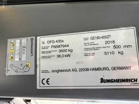 Jungheinrich DFG 435s Baujahr 2018 /Stunden 4210/ Kabine/Duplex
