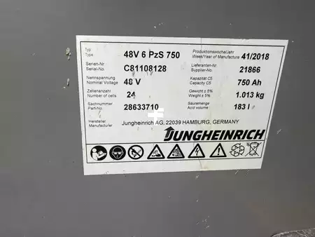 Elektro 3 Rad 2020  Jungheinrich EFG 220 Baujahr 2018 /Triplex/Kabine Akku 2020 (7)